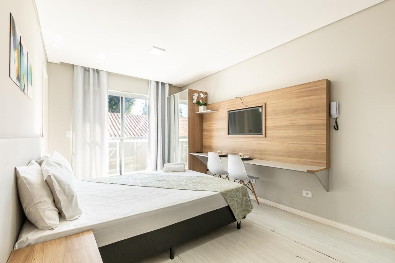 11-Studio Decorado Lindo! Otimo Para Casal!!! Kurytyba Zewnętrze zdjęcie